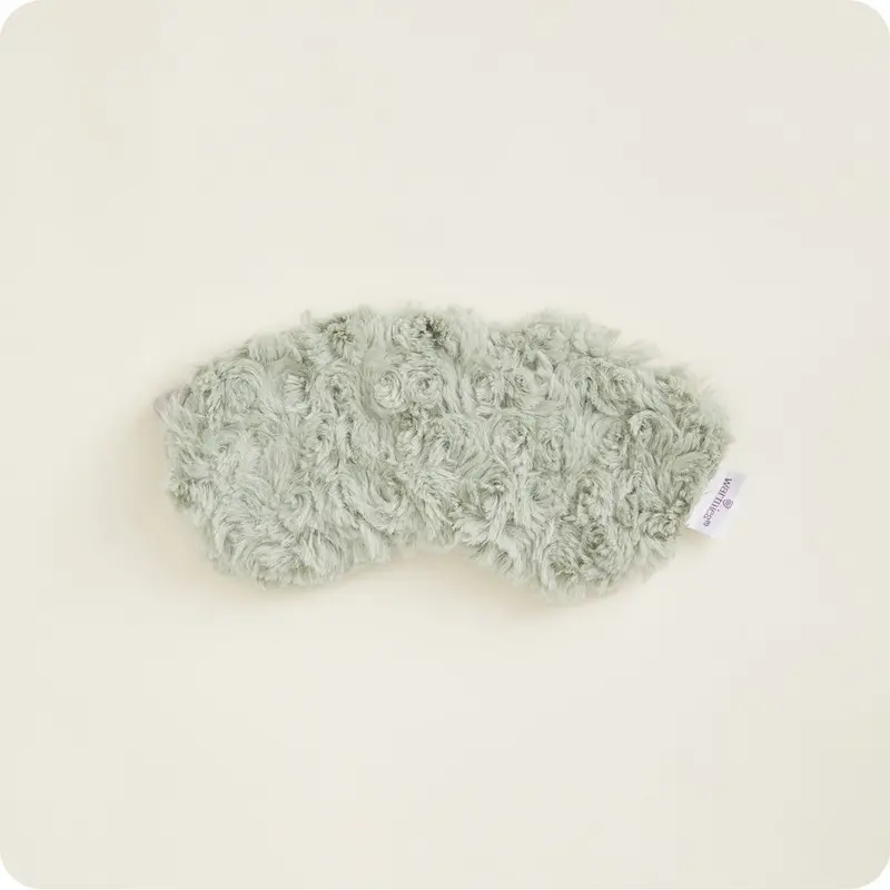 Curly Sage Green Eye Mask Warmies 1