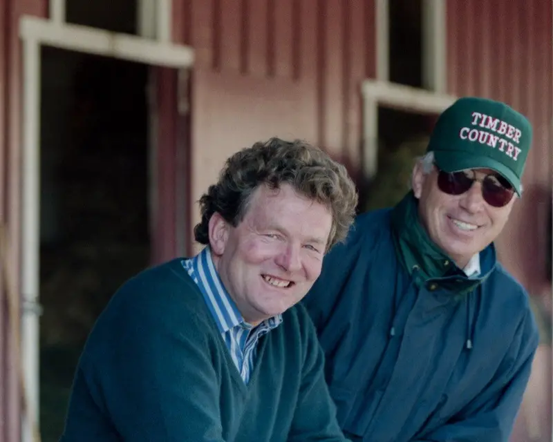 D. Wayne Lukas And Demi O'byrne 1