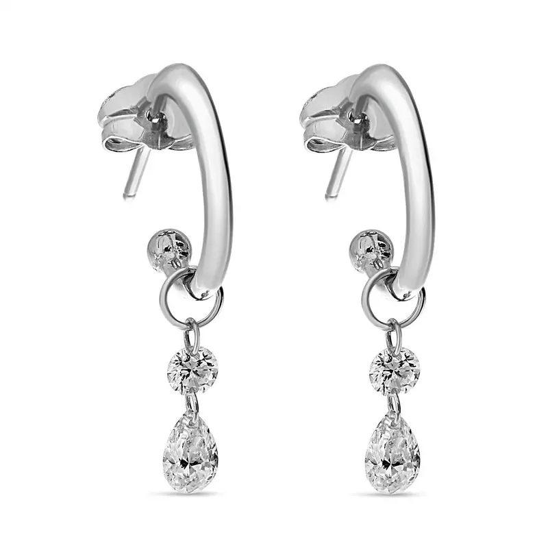 Dashing Diamond Raindrop Motion Hoops 1
