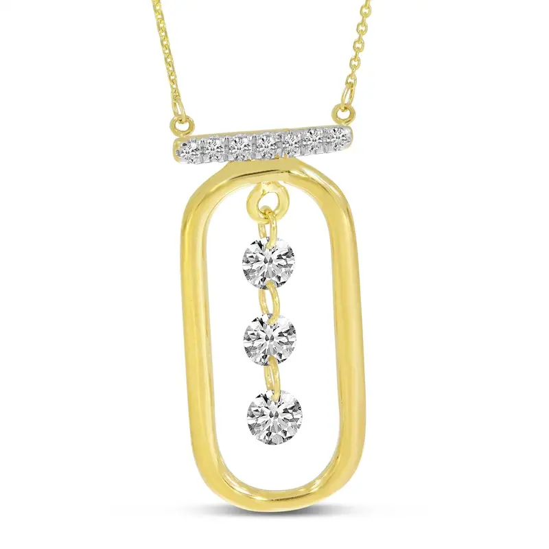 Dashing Diamond Shimmerline Pendant 1