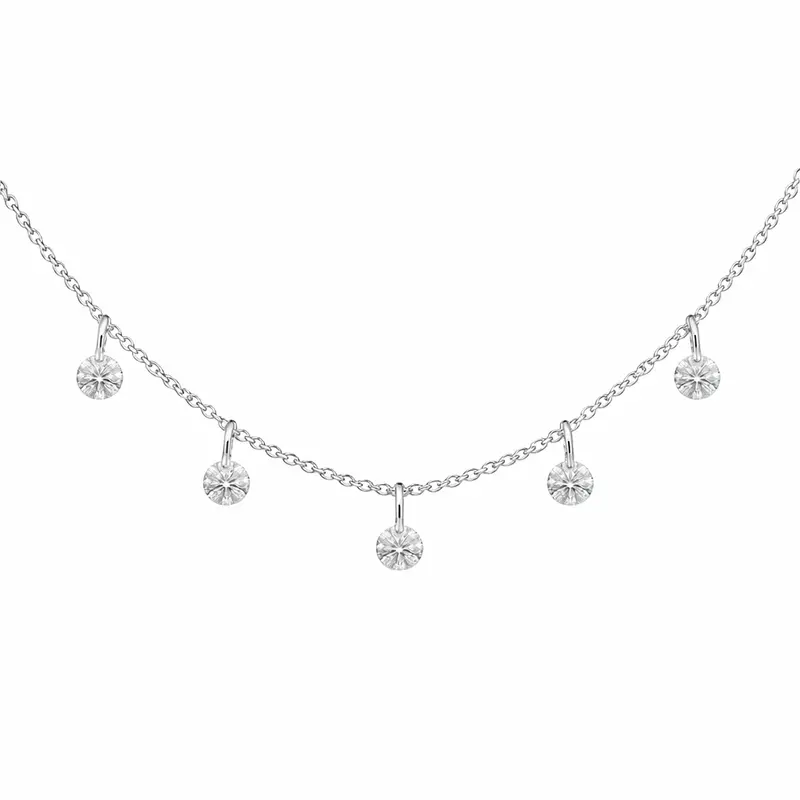 Dashing Diamonds By The Yard Drop Necklace 1