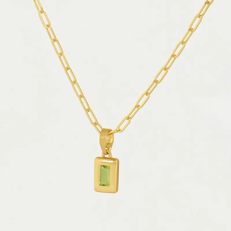 Dean Davidson Baguette Birthstone Pendant Necklace 1
