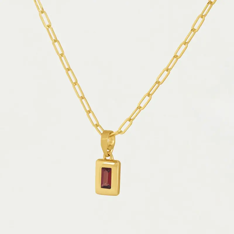 Dean Davidson Baguette Birthstone Pendant Necklace 6