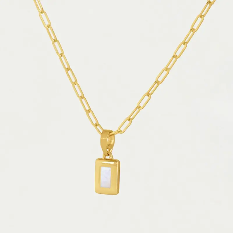 Dean Davidson Baguette Birthstone Pendant Necklace 8