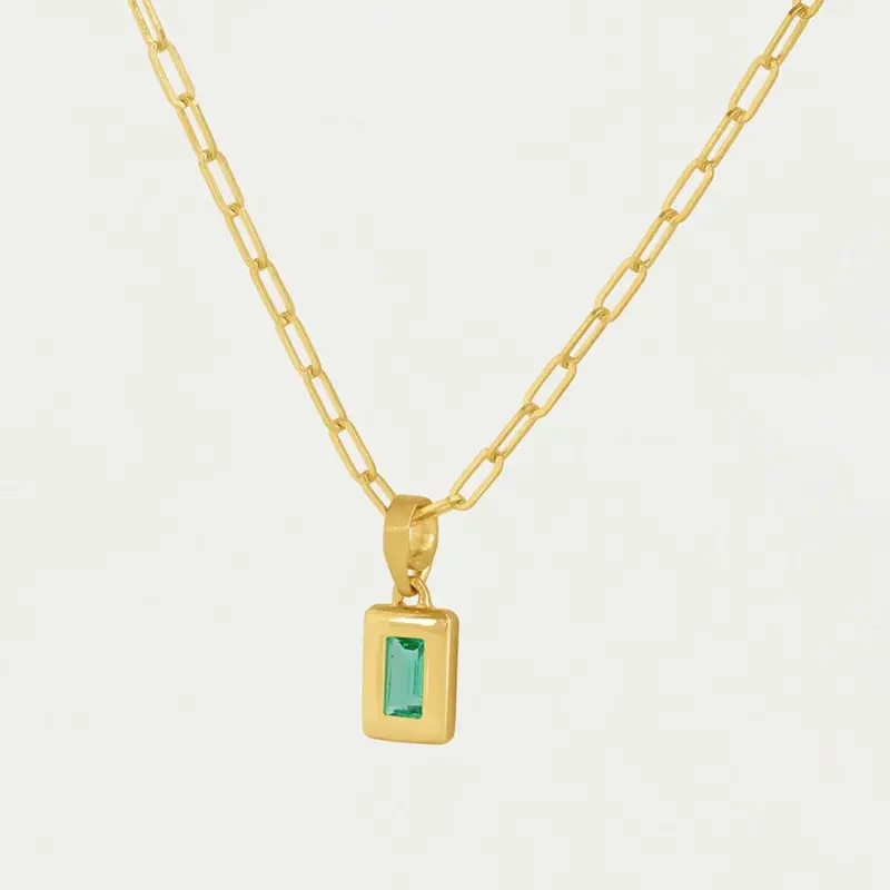 Dean Davidson Baguette Birthstone Pendant Necklace 8