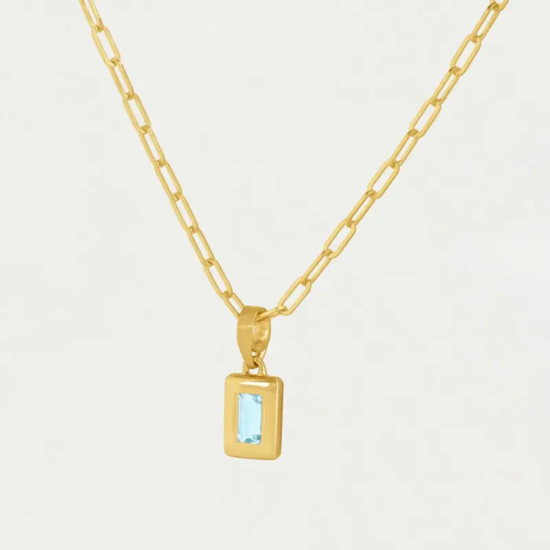 Dean Davidson Baguette Birthstone Pendant Necklace 9