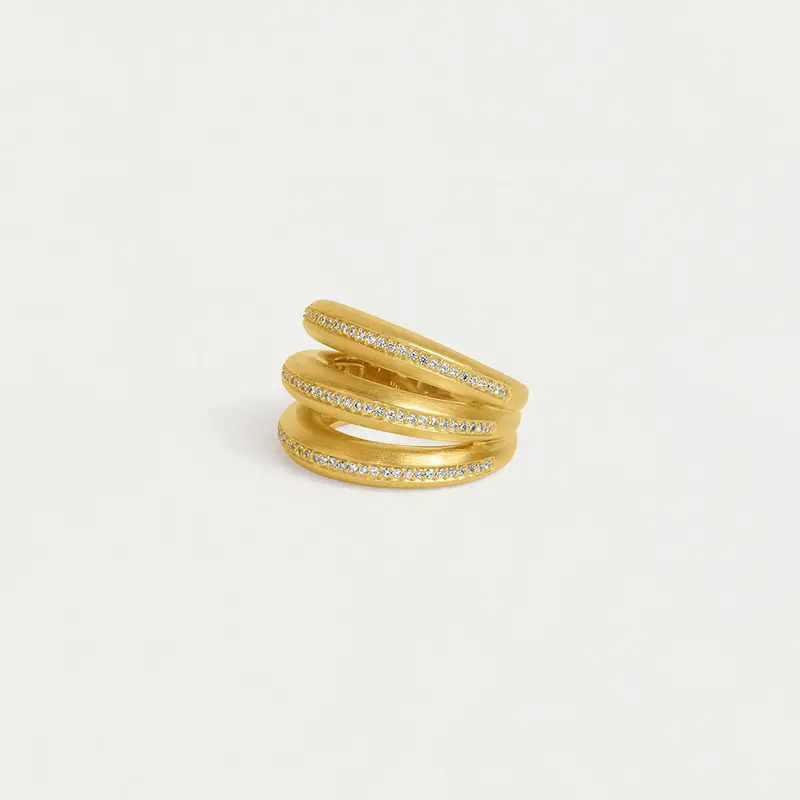 Dean Davidson Dauphine Pavé Stacking Ring 3
