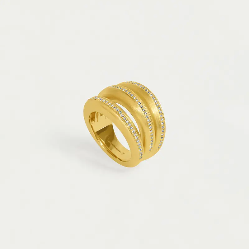 Dean Davidson Dauphine Pavé Stacking Ring 4