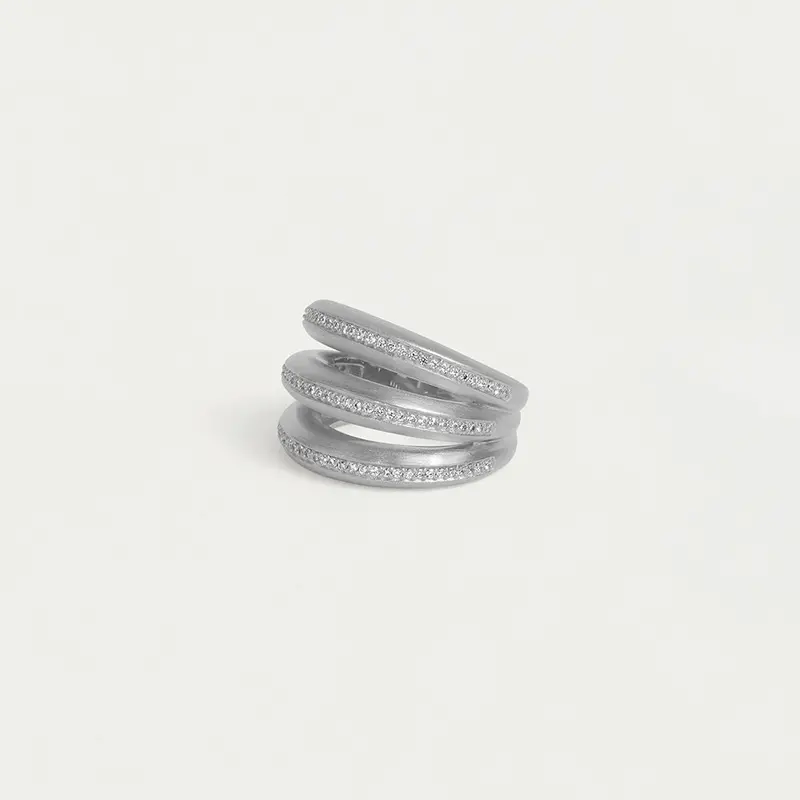 Dean Davidson Dauphine Pavé Stacking Ring 5