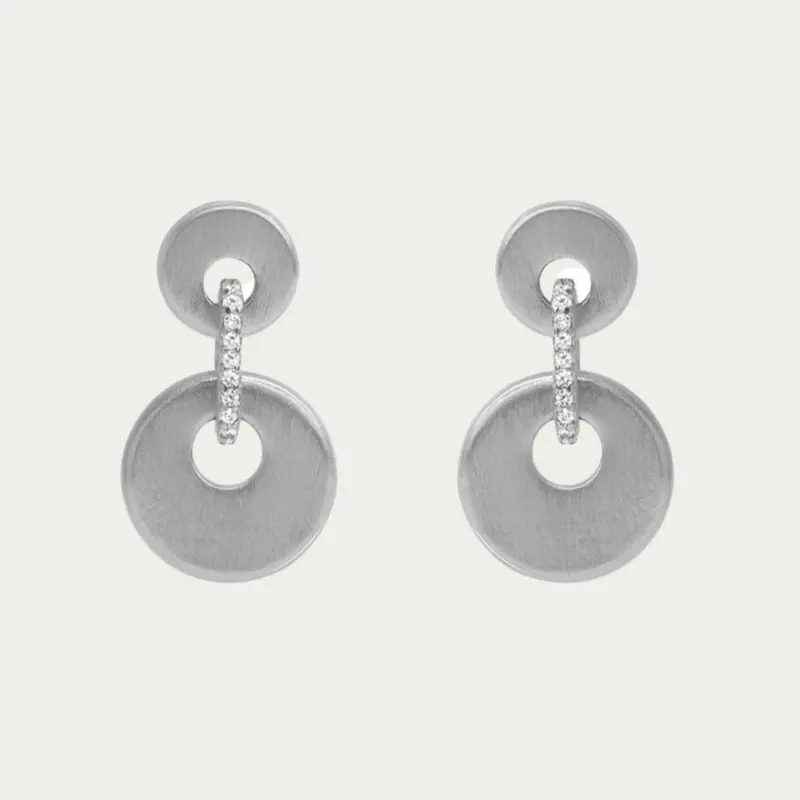 Dean Davidson Petit Pavé Mini Drop Earrings 1