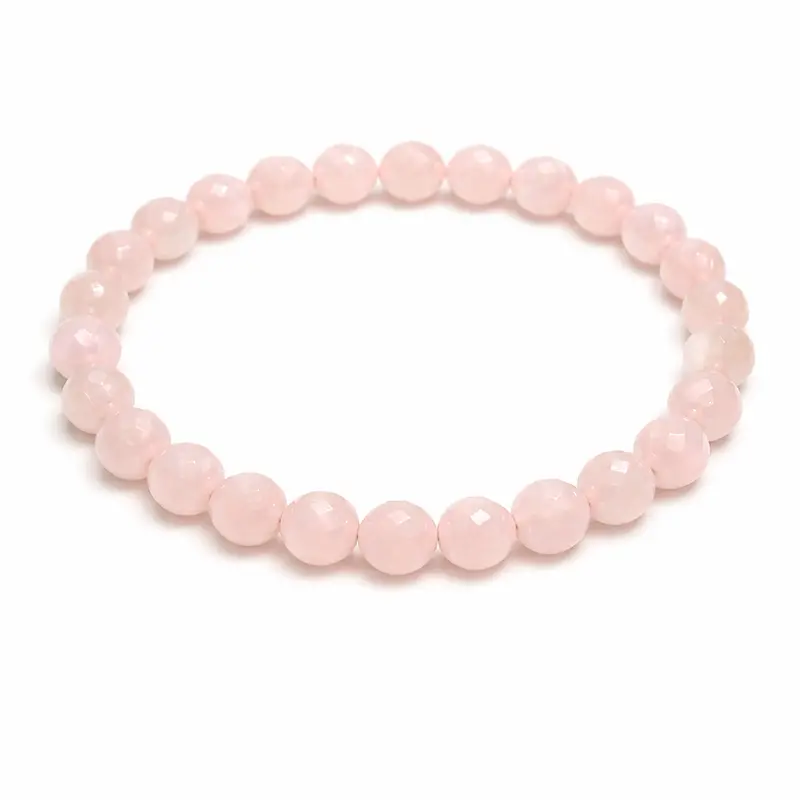 Dee Berkley® Blush Facet Rose Quartz Bracelet 1