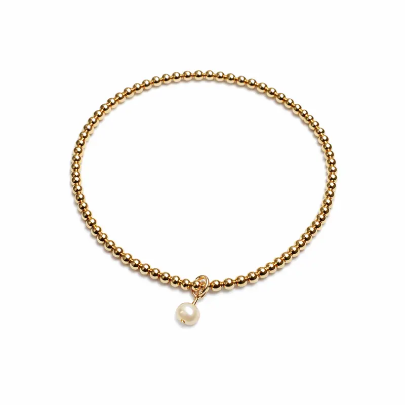 Dee Berkley® Golden Dew Pearl Drop Bracelet 1