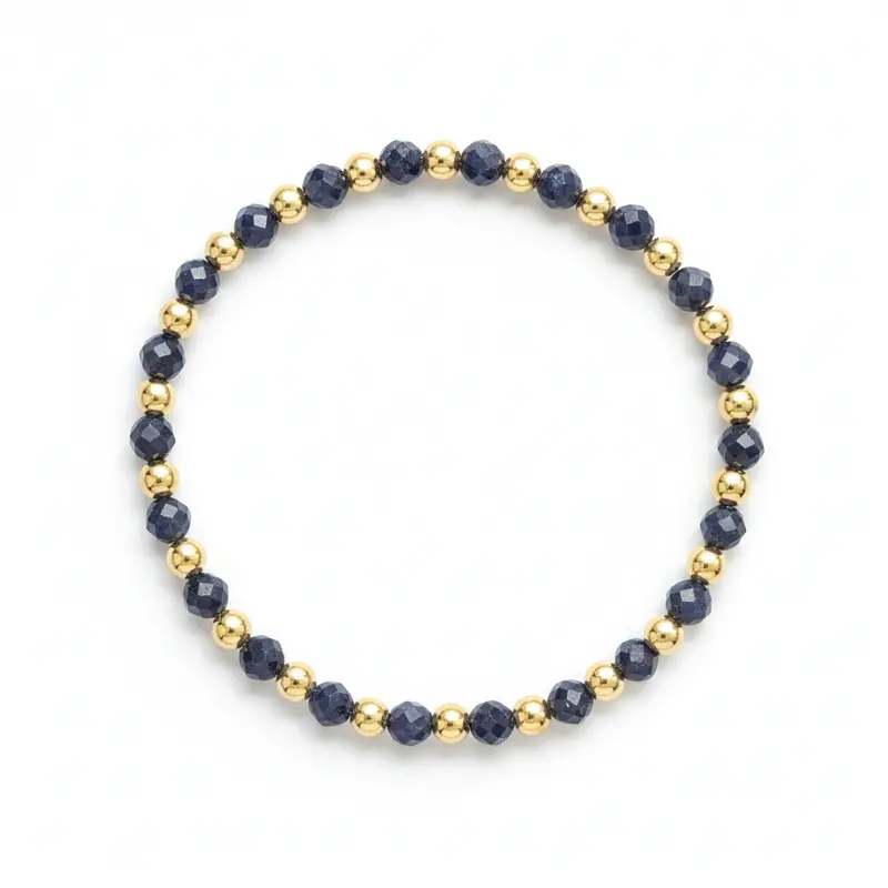 Dee Berkley® Midnight Sapphire Bead Bracelet 1