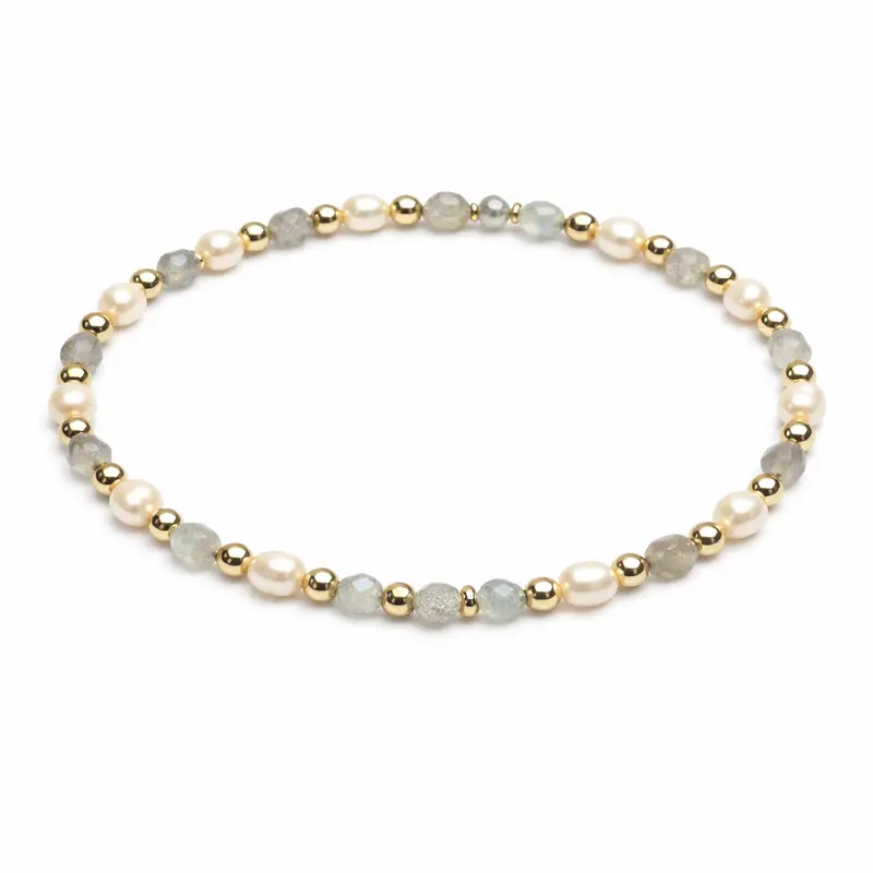 Dee Berkley® Moonlit Harmony Pearl Labradorite Bracelet 1