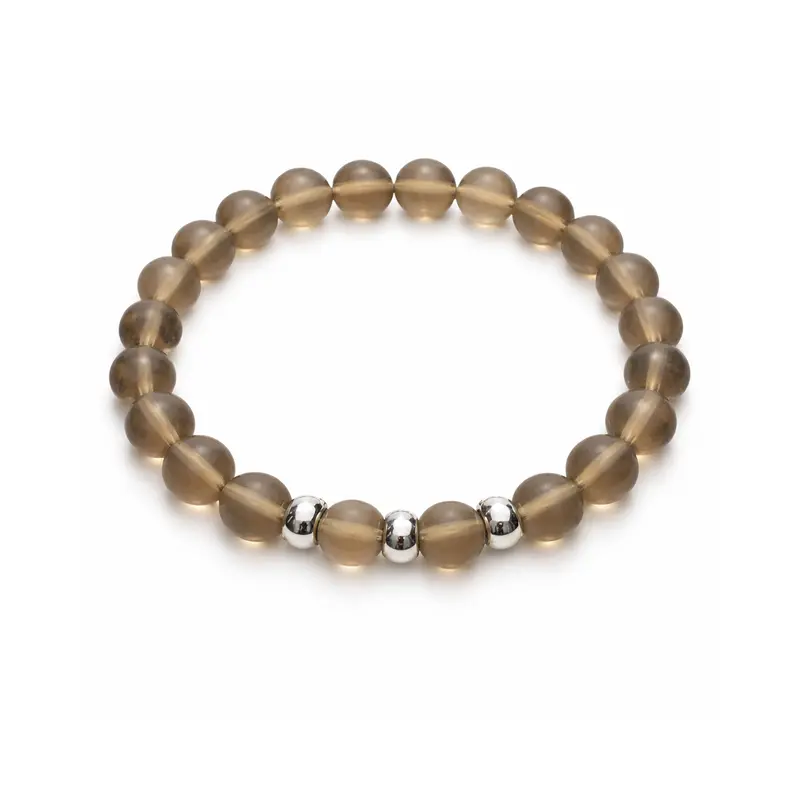 Dee Berkley® Smokey Quartz Bead Bracelet 1
