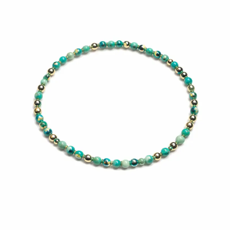 Dee Berkley® Vibrant Blue Howlite Bracelet 1