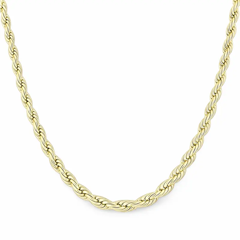 Diamond-Cut Luxe Rope Chain 1