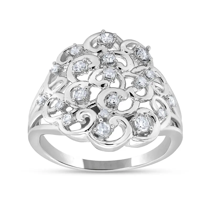 Diamond Filigree Ring 1