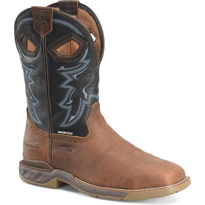 Double H Men's Geddy 11 Inch Waterproof Wide Square Composite Toe Roper 1