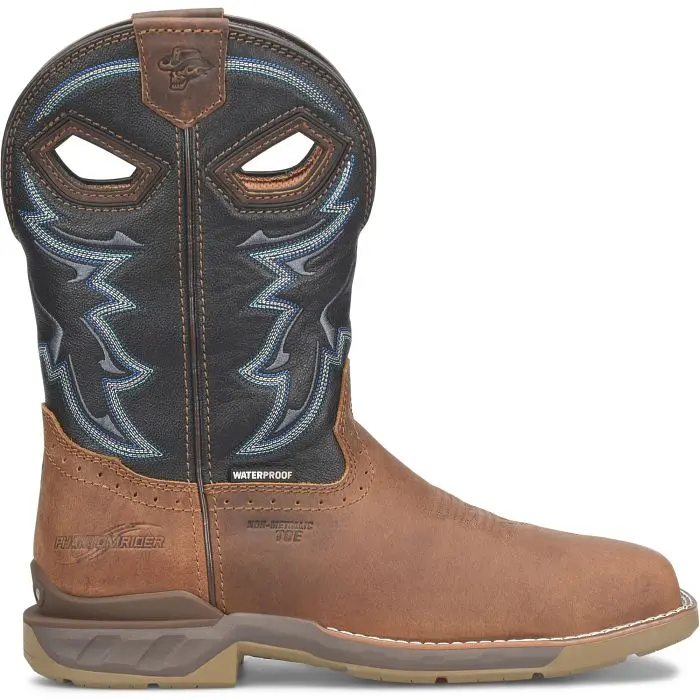 Double H Men's Geddy 11 Inch Waterproof Wide Square Composite Toe Roper 2