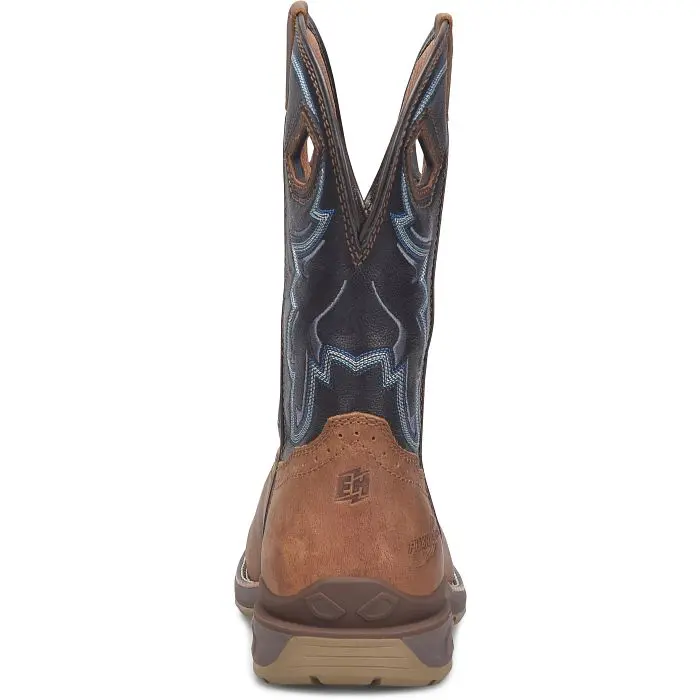 Double H Men's Geddy 11 Inch Waterproof Wide Square Composite Toe Roper 4