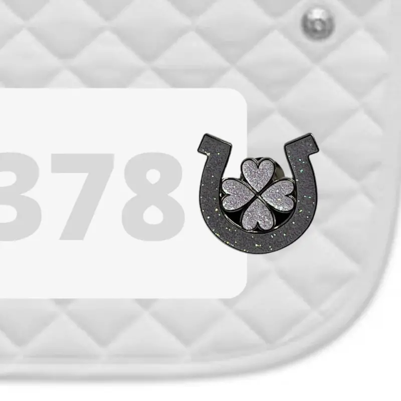 Dubois Cheval Show Number Pin Charms - Pair 4