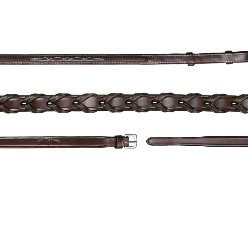 Dy'on Hunter Collection Laced Reins - 5/8" 1