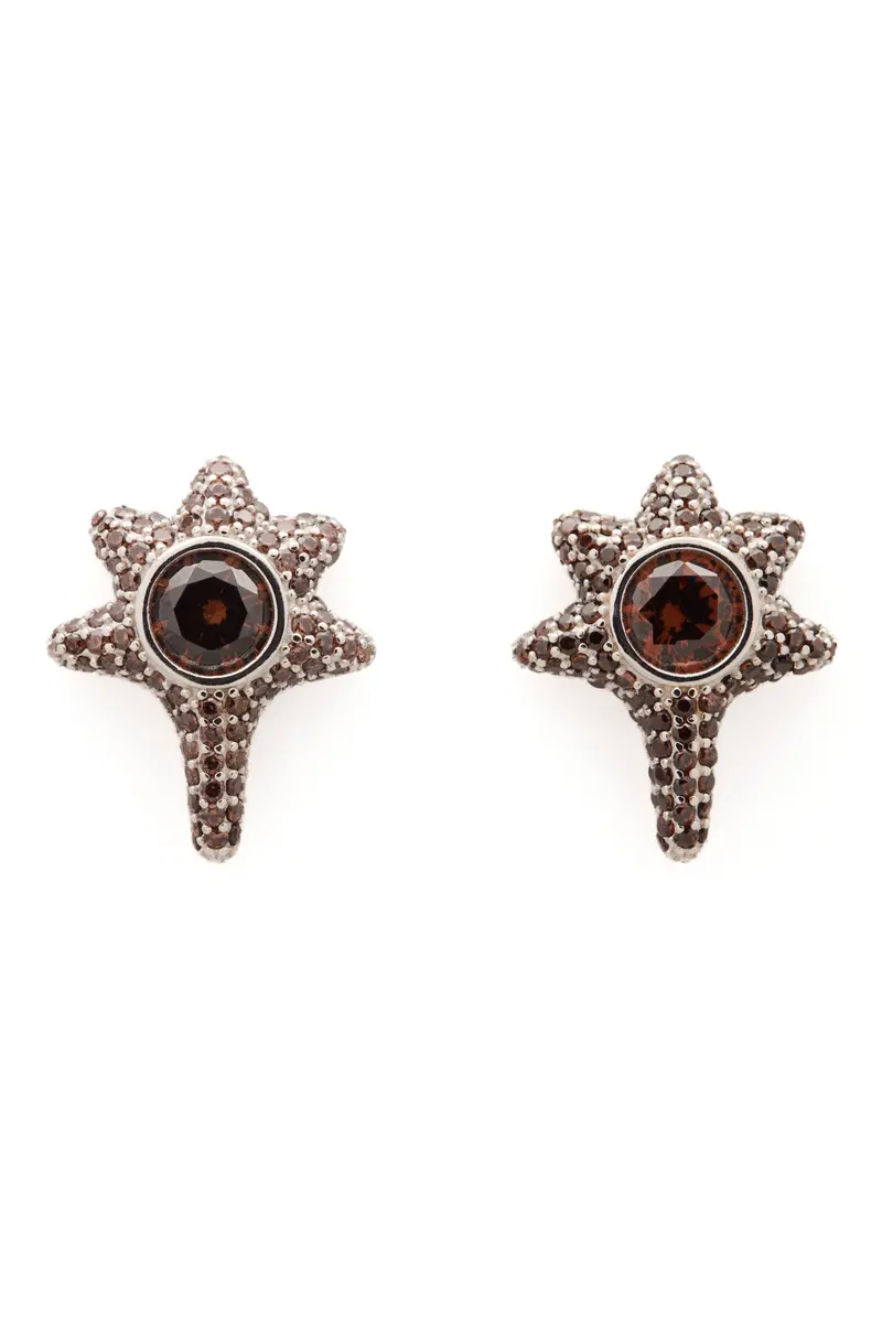 Earth Coral Studs 1