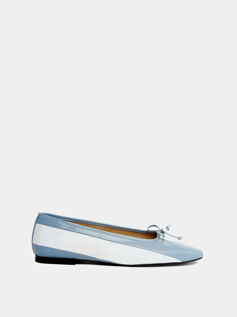 Elche Denim Ballerina 1