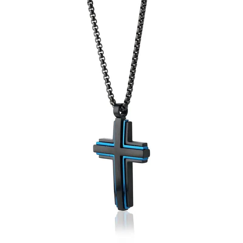 Electric Faith Cross Pendant 1