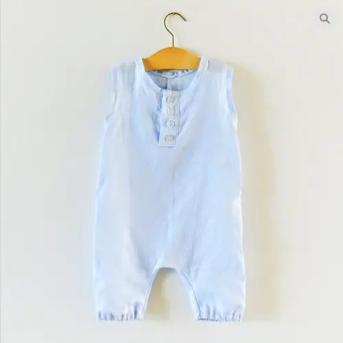 Elemeno Patterns Baby/Child Henley Romper - Printed Copy Shop (+£5.00) 1