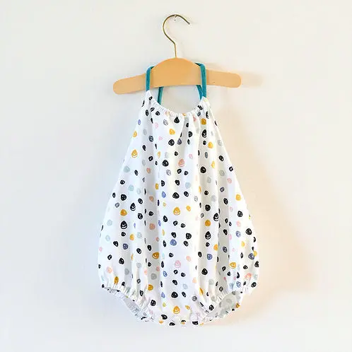 Elemeno Patterns Baby/Child Summer Playsuit - Printed Copy Shop (+£5.00) 1