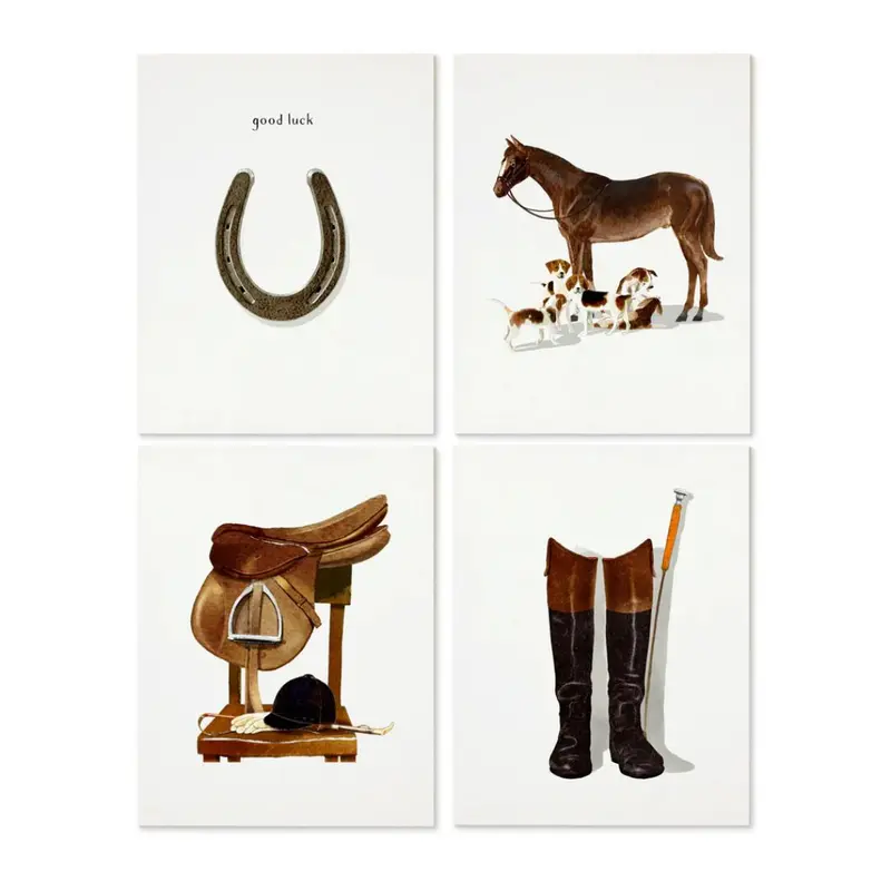 Equestrian Note Cards 1