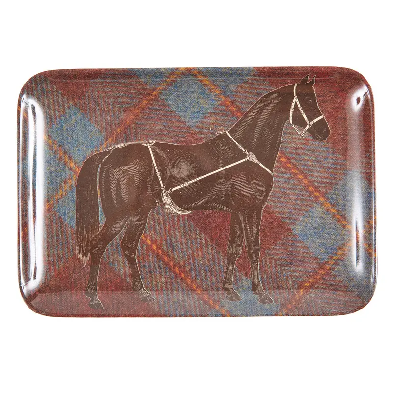 Equestrian Tweed Valet Tray 1