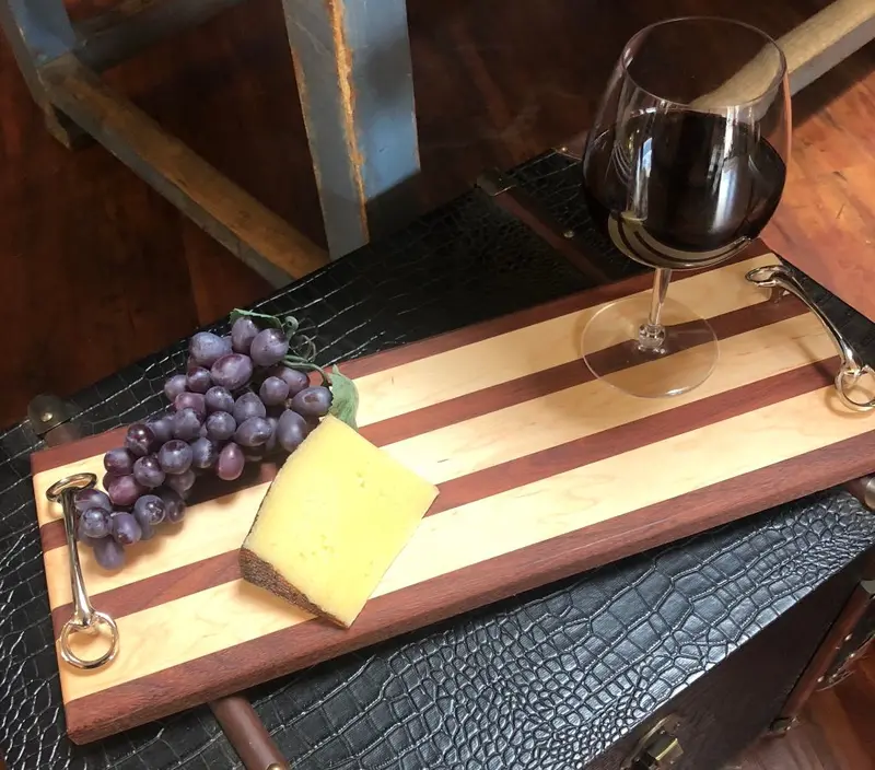 Equestrian Wood Serving Board 1