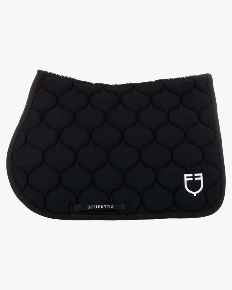 Equestro Circular Quilt Jump Saddle Pad 1