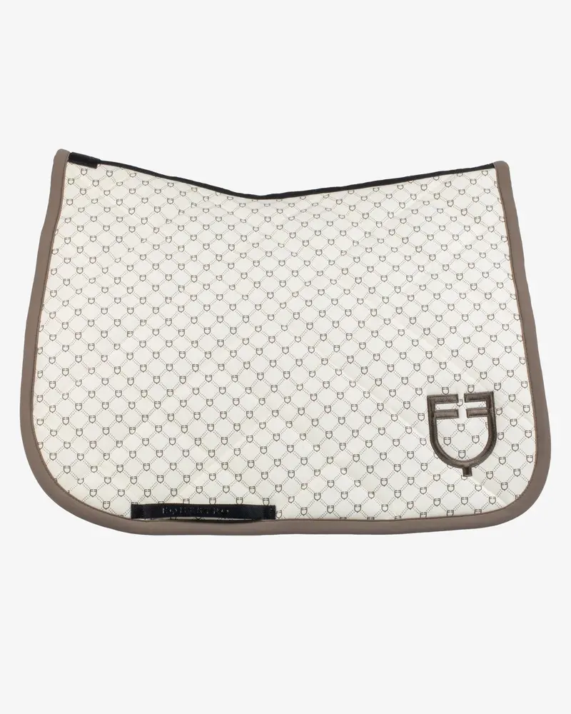 Equestro Monogram Dressage Saddle Pad 1