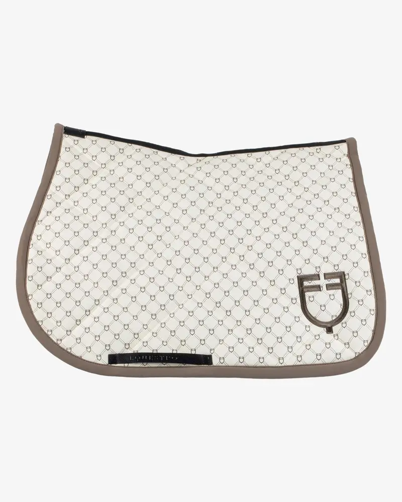 Equestro Monogram Jump Saddle Pad 1
