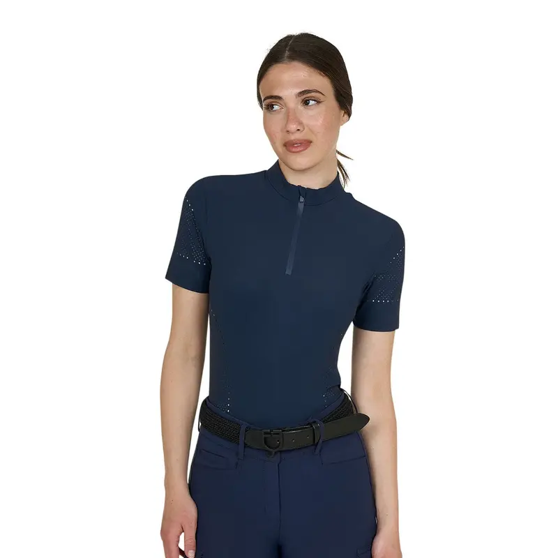 Equestro Women's Technical Training Quarter Zip 1