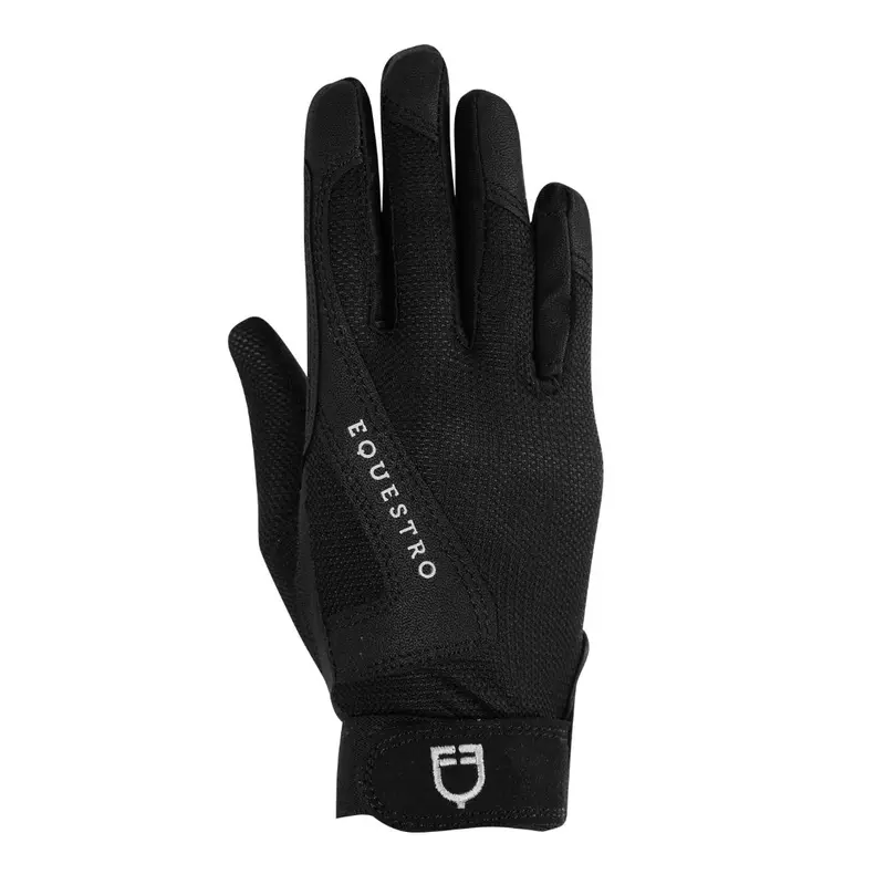 Equestro Young Rider Technical Gloves 1