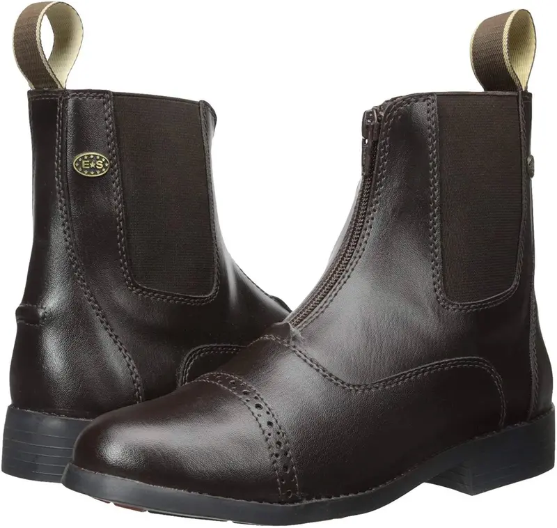 EquiStar Kids’ Zip Paddock Boots – Waterproof & Youth-Sized