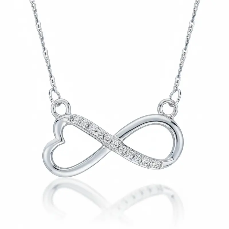 Eternal Heart Infinity Necklace 1