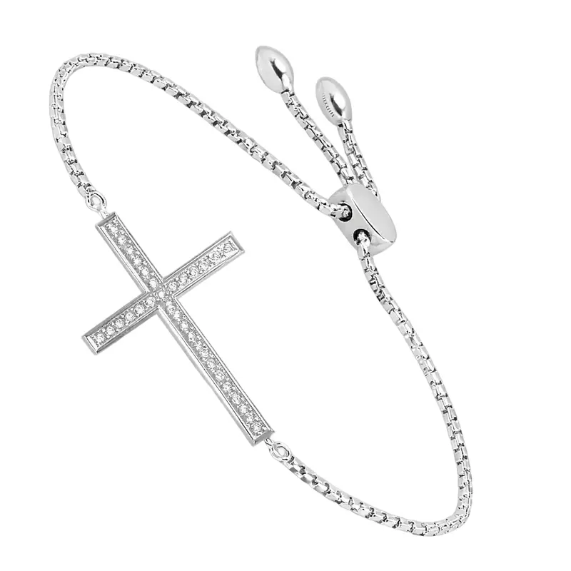 Eternal Spark Cross Bracelet 1