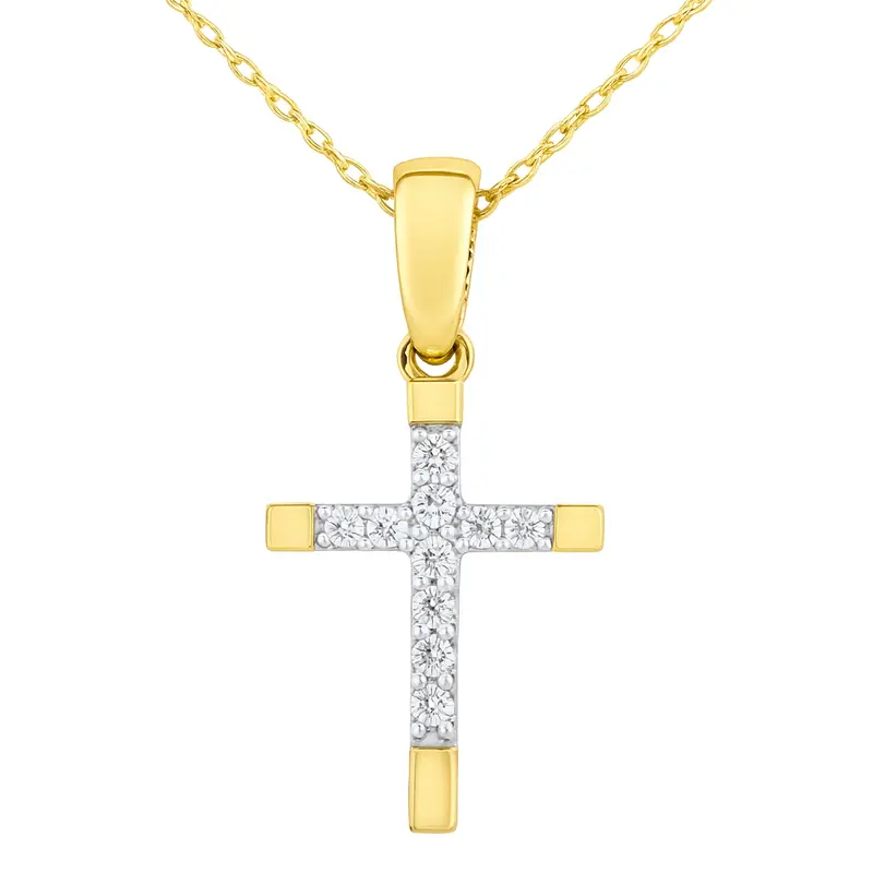 Everlight Diamond Cross Pendant 1