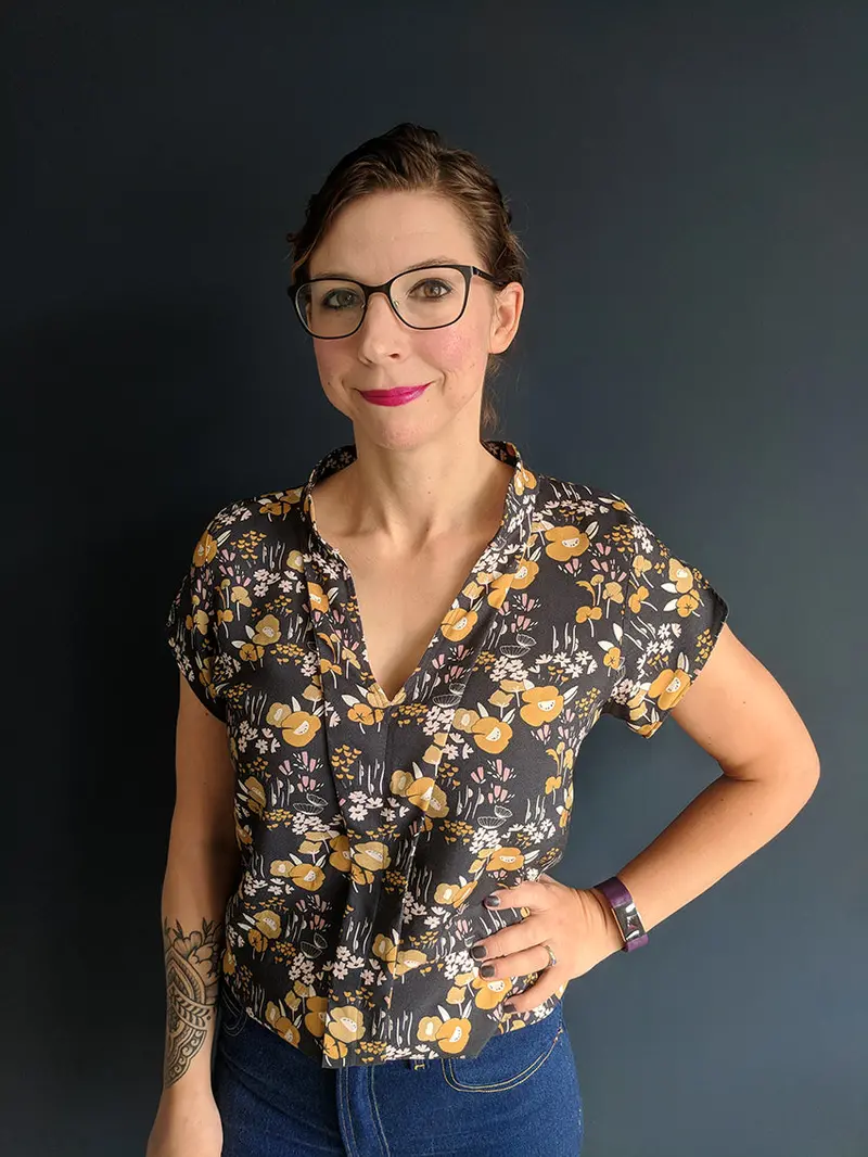 Experimental Space Evelyn Blouse 1