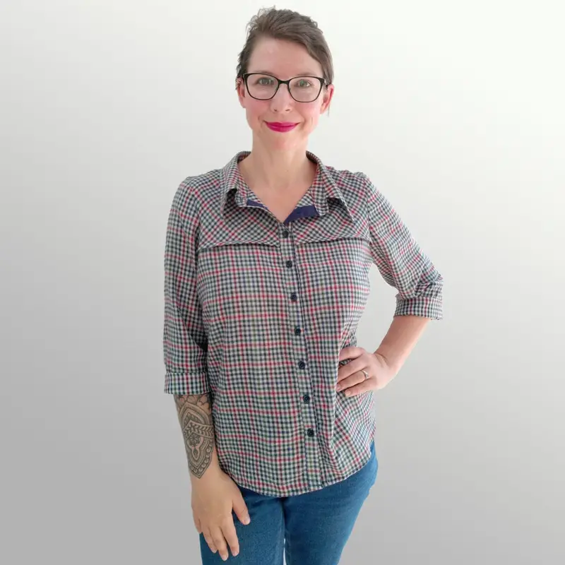 Experimental Space Hailey Shirt - Printed Copy Shop (+£7.00) 1