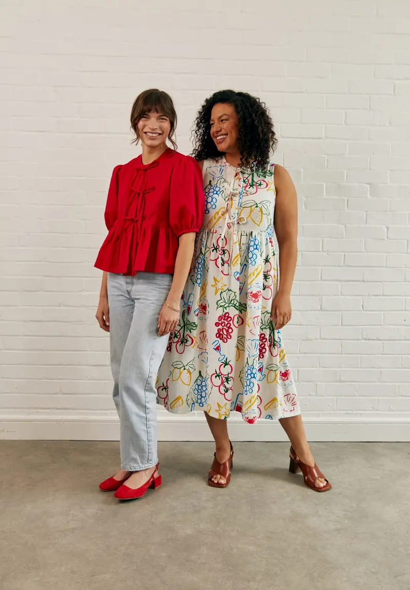 Fabric Godmother Fleur Dress And Blouse 1