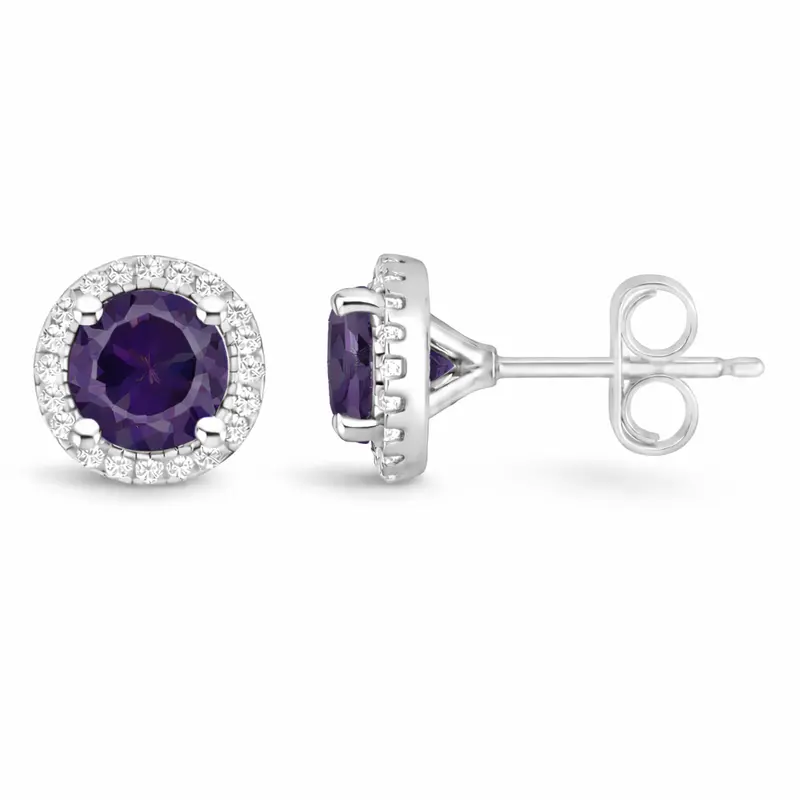 February Dream Amethyst Earrings 1