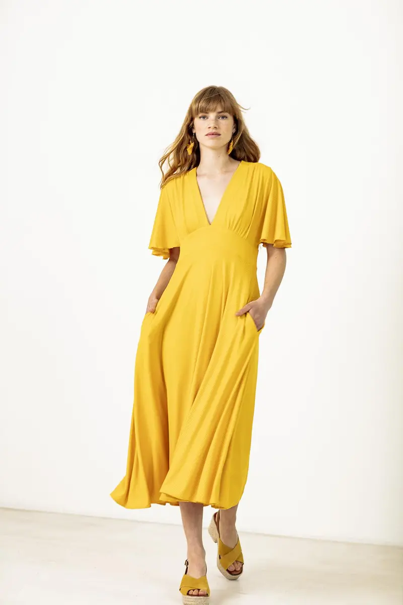 Fibre Mood Agatha Dress - Printed Copy Shop (+£7.00) 1