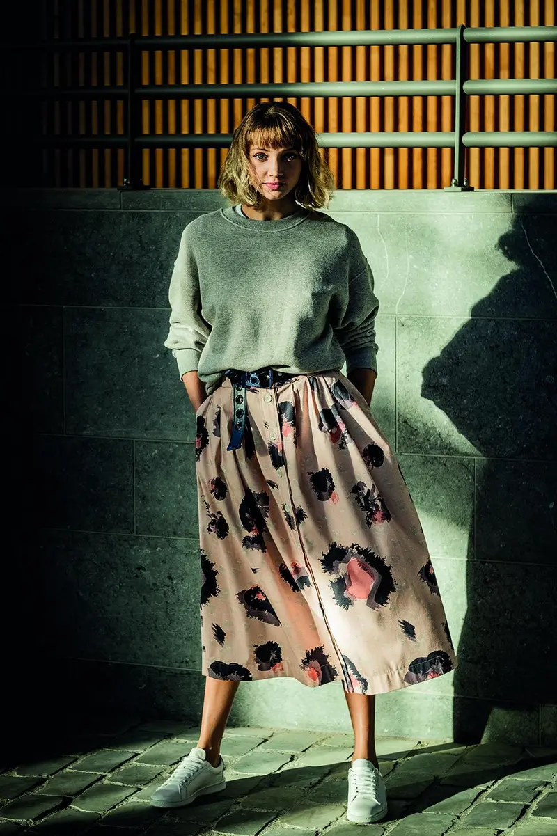 Fibre Mood Alix Skirt - Printed Copy Shop (+£7.00) 1